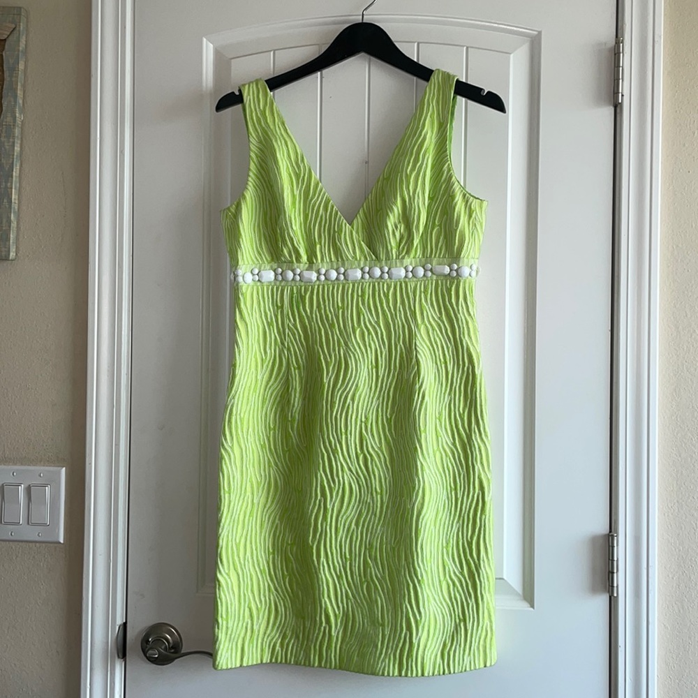 Trina Turk fitted sleeveless dress sz 8